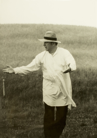 Mieczysław Litwiński in the play "The Ghostly Shroud"