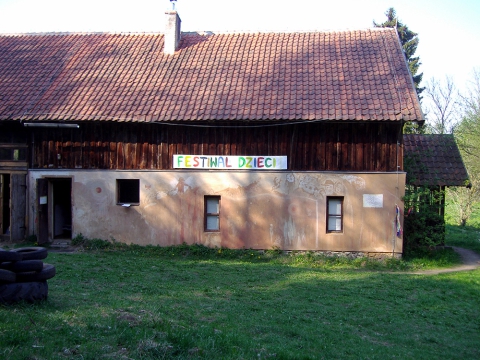 Children's Festival. Building of the Węgajty Theatre
