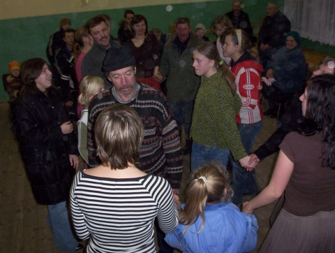 Shrovetide in Skolity. Dance