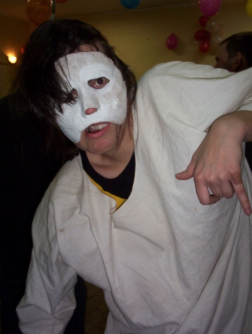 Shrovetide in Skolity. Mask