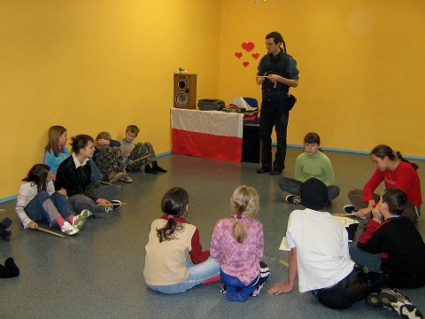 Warsztaty bębniarskie w ramach cyklu działań Pedagogika teatralna w akcji