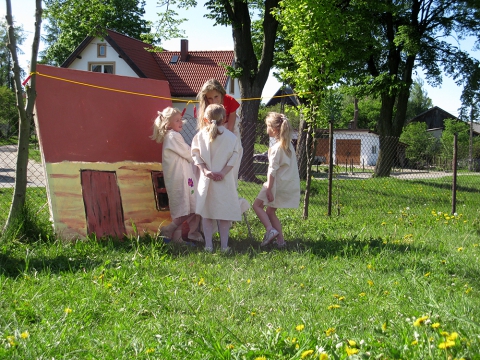 Theatre workshop for children led by Barbara Grzybowska