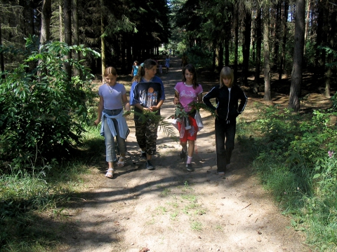 Theatre activities with children led by Emilia Hagelganz and Barbara Szpunier