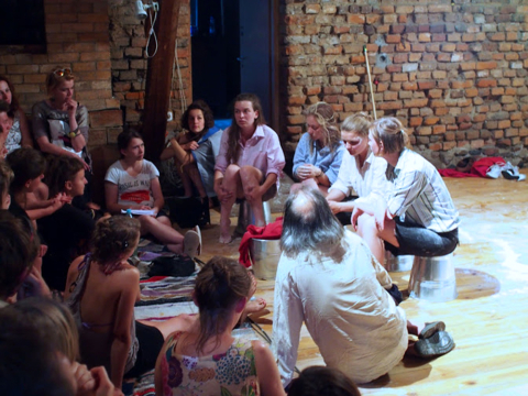 Rozmowa po spektaklu "Manifest" Teatru Realistycznego na festiwalu Wioska Teatralna