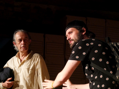"Horyzont zdarzeń" – finał warsztatu Rafała Urbackiego na festiwalu Wioska Teatralna