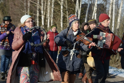 Kolędowanie na granicy strefy stanu wyjątkowego