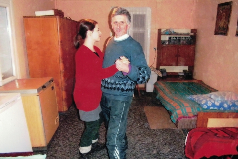Taniec z gospodarzem z Beskidu Niskiego