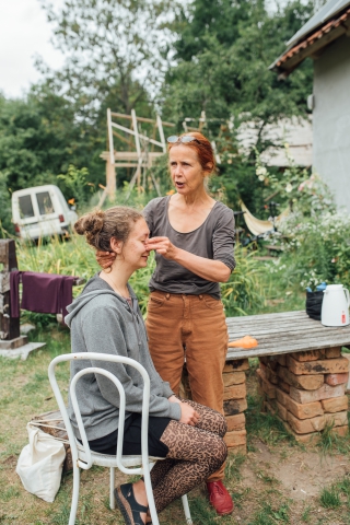 Zabiegi regenerujące podczas festiwalu Wioska Teatralna