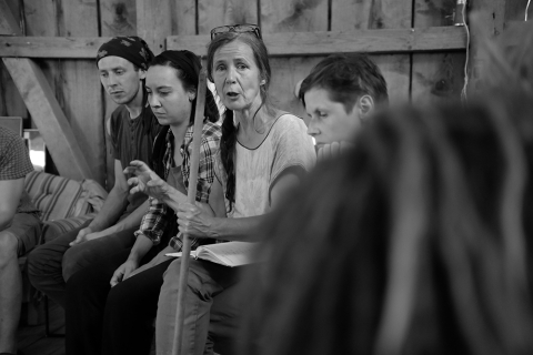 Runda kończąca festiwal Wioska Teatralna