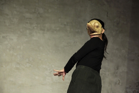 Pokaz przedstawienia wieńczącego warsztaty w teatrze Puppet & Its Double