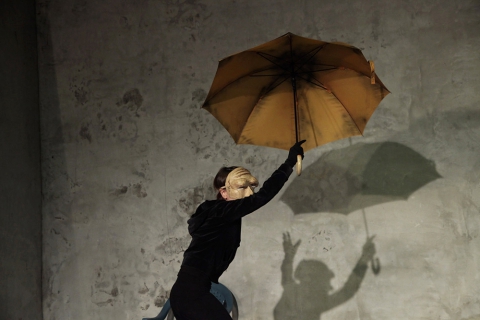 Pokaz przedstawienia wieńczącego warsztaty w teatrze Puppet & Its Double
