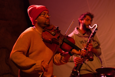 Jam session po spektaklu zespołu Labsa