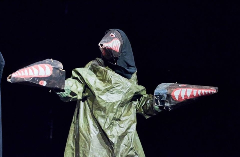 Pokaz spektaklu "Wielogłos" na Alternatywnych Spotkaniach Teatralnych Klamra 2015
