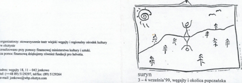 Ulotka z "Surynady"