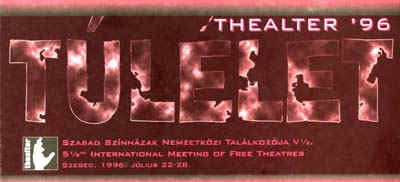 Plakat THEALTER International Theatre Festival w Segedynie