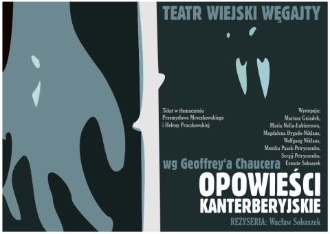 Poster for the performance "The Canterbury Tales"