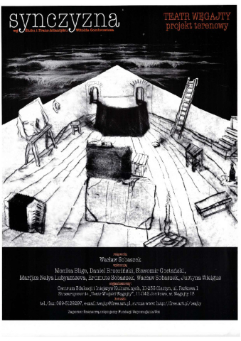 Poster for the performance "Sonland"