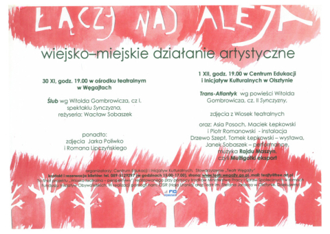 Poster for the event "United by Alleys"