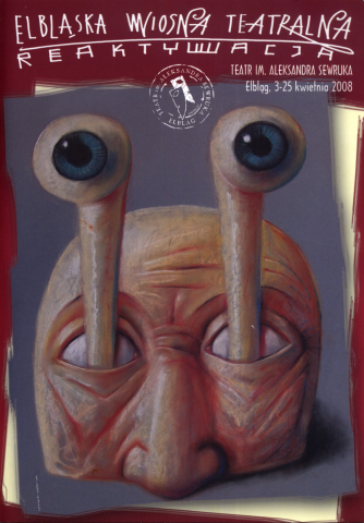 Poster for the Elbląg Theatre Spring festival - performance of "Sonland"