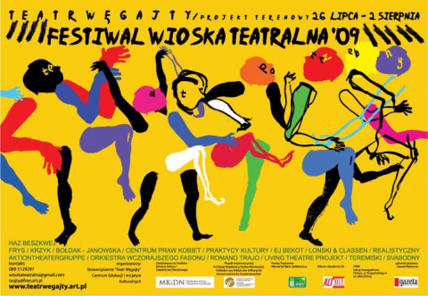 Poster for the Theatre Village Festival 2009
