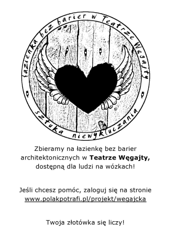 Poster for the crowdfunding campaign "Łazienka bez barier"(Barrier-free Bathhouse)