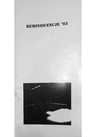 Zeszyt Festiwalowy XVIII Krakowskich Reminiscencji Teatralnych - pokaz spektaklu "Gospoda ku Wiecznemu Pokojowi"