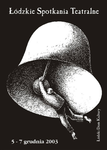 Plakat Łódzkich Spotkań Teatralnych 2003