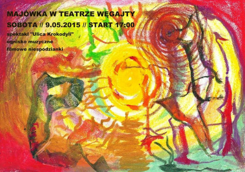 Plakat majówki teatralnej 2015